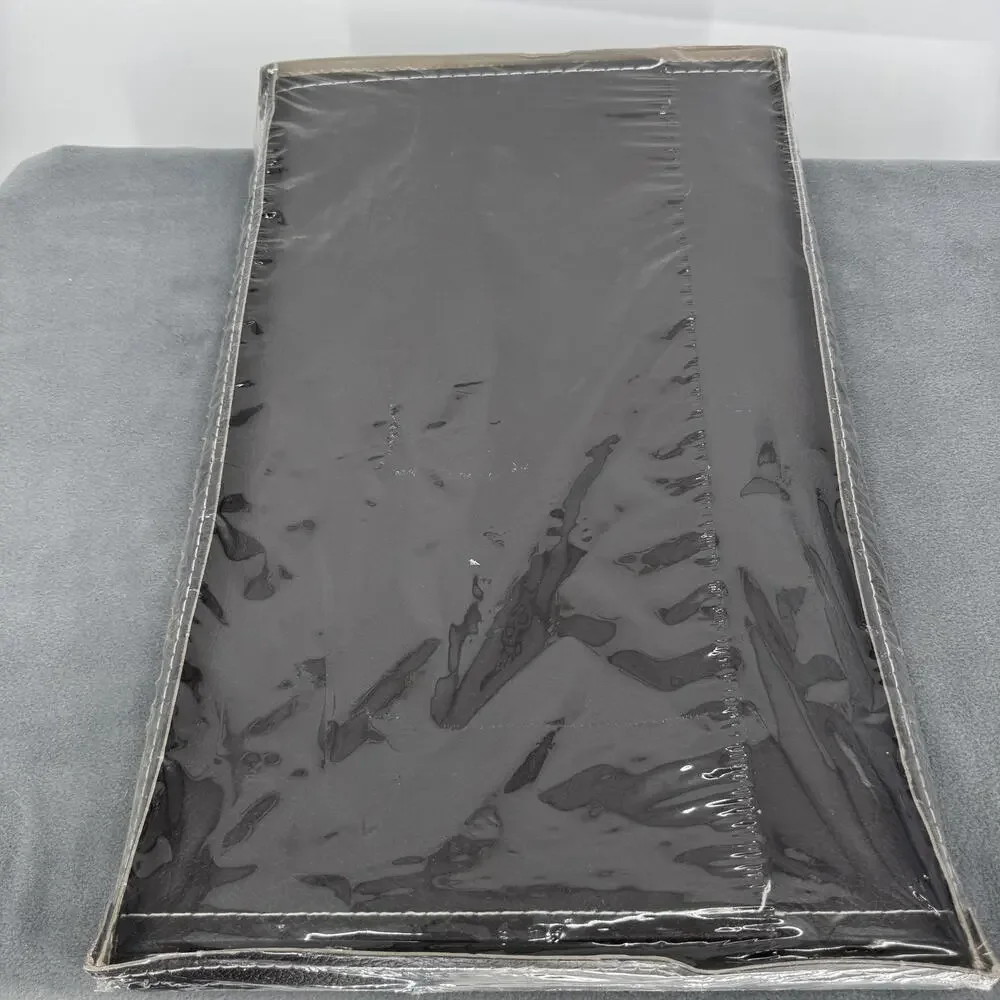 IKEA Nostalgisk Storage Box Brown Faux Leather Jon Karlsson 401.154.95 New